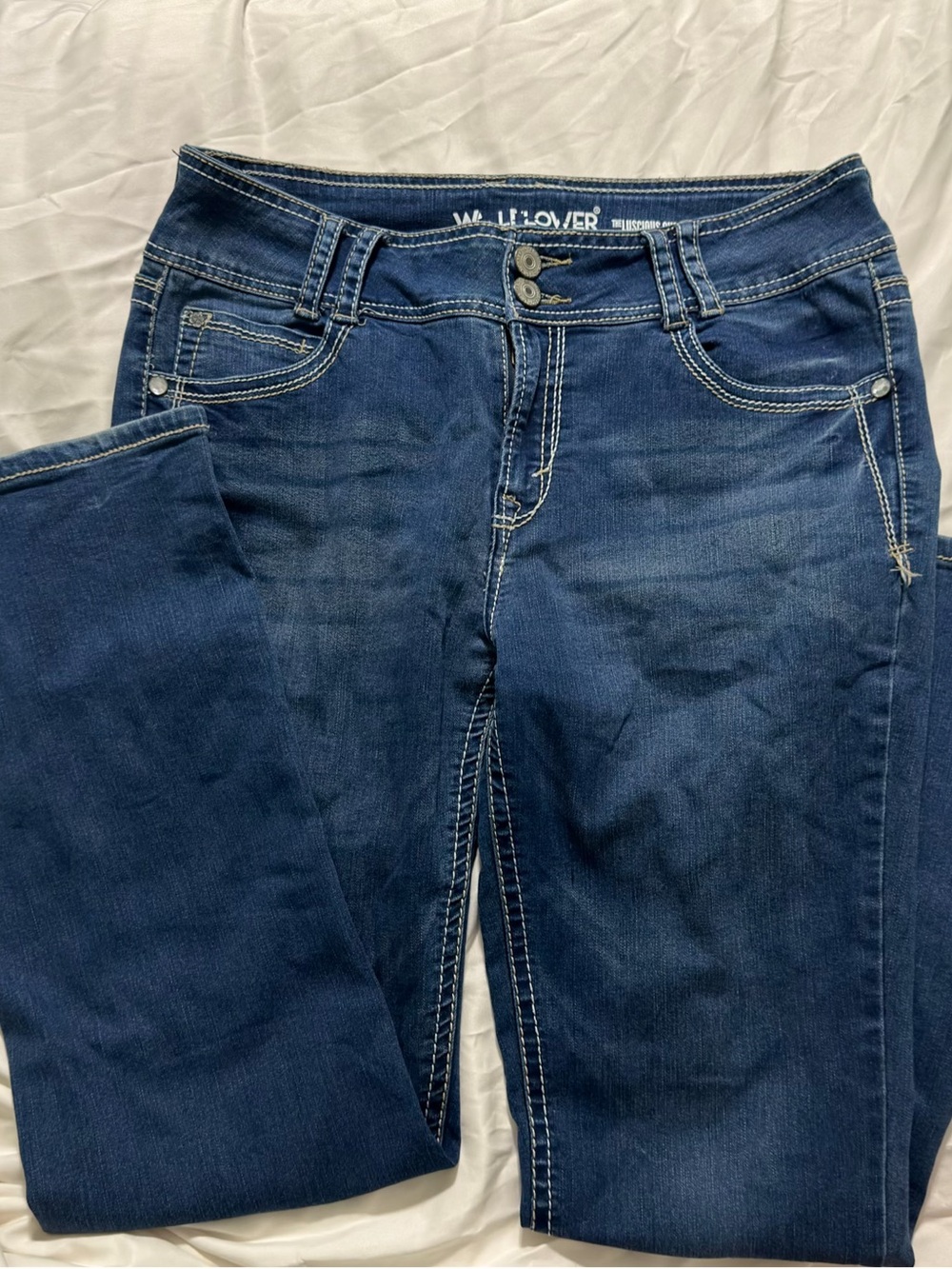 Wallflower Dark Indigo Bootcut Jeans